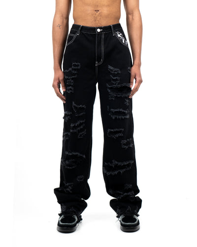 DISTRESSED DENIM